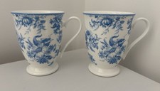Whittards Blue Chintz X 2 Tall