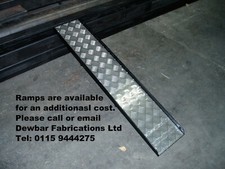 Ramp for dewbar - ramp, trike