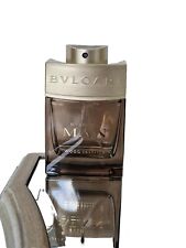 EMPTY Men's Bvlgari Man Wood Essence 60ml Fragrance bottle empty (No Aftershave)