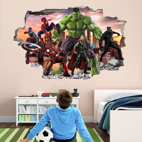 Superhero wall art - superhero,