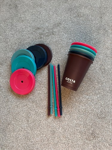 Costa reusable coffee cup - costa,