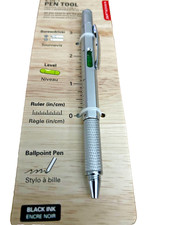 Multi Tool Pen Silver 4 in 1