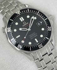 OMEGA Seamaster 300m Diver Co Axial Auto Black Dial Steel Gents Watch 41mm
