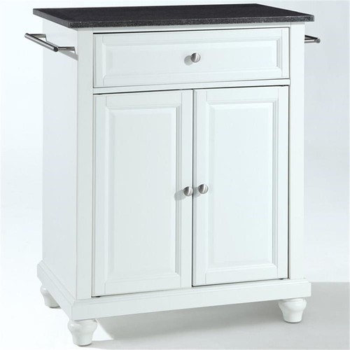 Pemberly row black granite top - black,