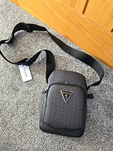 Guess men black monogram - guess, men's