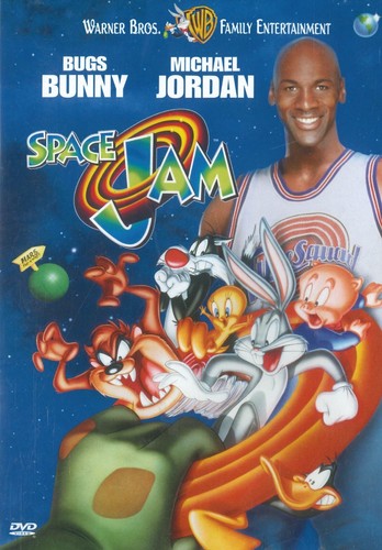 Space jam dvd michael - space,
