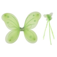Girls Butterfly Glitter Wings