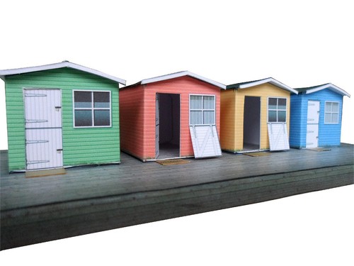 Gauge beach huts - oo,