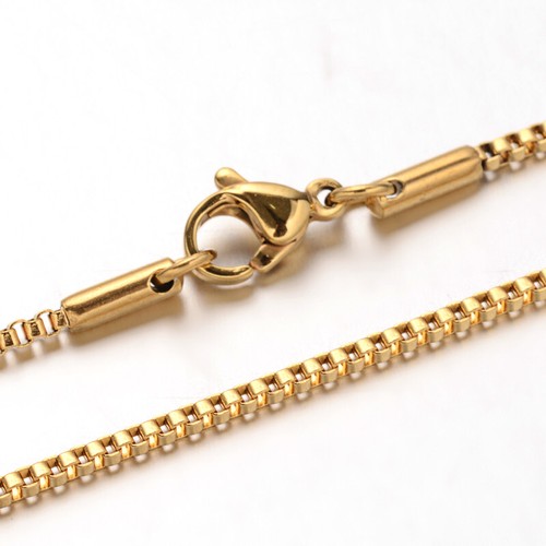 Stainless steel box chain - steel,