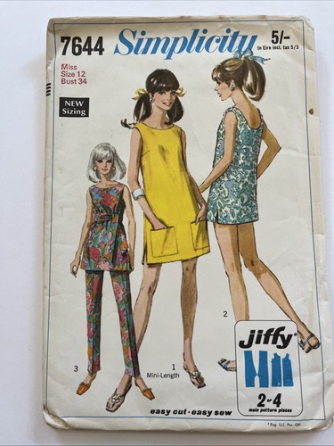 Simplicity 1960s mini - 1960s, dress