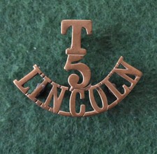 The 5th Battalion Lincolnshire