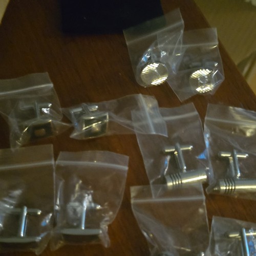 Men silver tone bullet - silver,