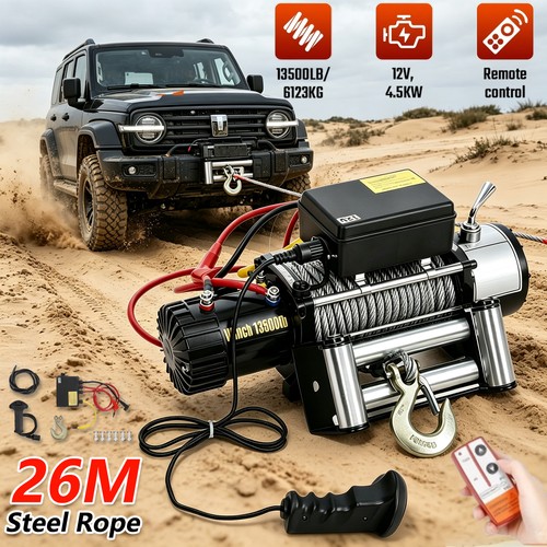 Electric winch 12v - electric,