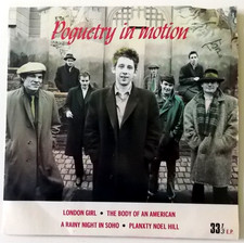 The Pogues Poguetry In Motion 7" Vinyl EP UK 1986 Stiff BUY 243