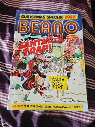 Beano magazine christmas - beano, uk