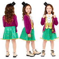Girls Roald Dahl Willy Wonka Costume