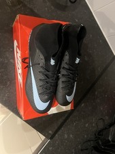 Black And Blue football Boots