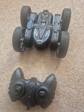 Remote Control Stunt Vehicle BlackTwo Sided Preowned