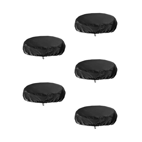 Black oxford cloth bucket - black,