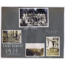 EASTBOURNE Beresford House Upperton Road - 4x Vintage Photographs 1930