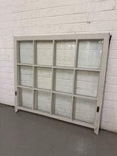 Reclaimed Old Georgian 12 Panel Wooden Window 985 x 905mm