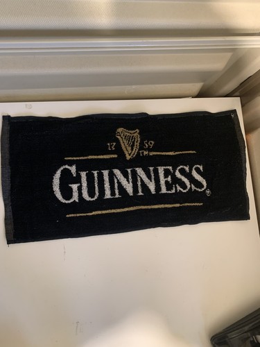 Guinness bar towel - bar, cave