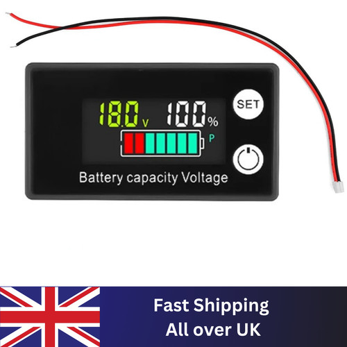 12v battery capacity status - 12v,