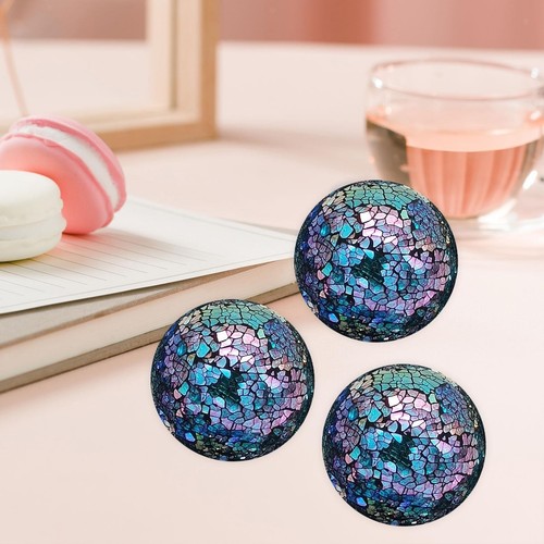 3pcs glass mosaic balls - 3pcs, dining