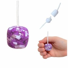 Single Glossy Purple Resin