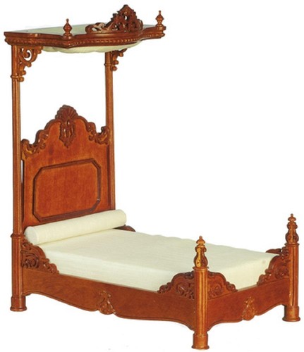 Dolls house 1860 walnut - dolls,