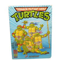 Teenage Mutant Hero Turtles CMB64 Commodore 64 Cassette Game Boxed w Manual
