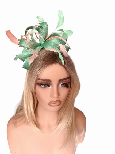 Mint green and dusky pink - and,