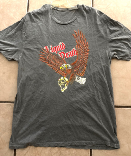 Liquid death eagle and - death, skull