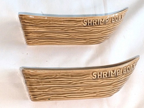 Pair vintage ceramic - (2),