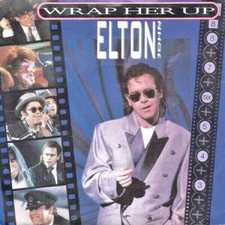 ELTON JOHN - WRAP HER UP - 45rpm 7"  SINGLE - 1985 - UK ROCKET RECORD COMPANY