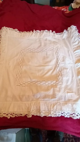 Victorian squre lace cotton - victorian, lace/cotton
