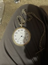 pocket watch woodford 17 jewels  50mm mechanical manual 