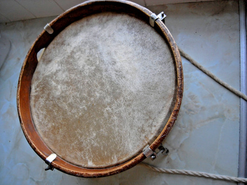 Vintage drum antique - 5",
