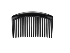 1XHair Combs Hair Slides Black