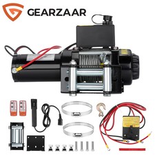 ELECTRIC WINCH 12V ATV BOAT TRAILER 3000lb 1361KG Steel Rope 2 Wireless Remote