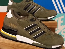 Adidas ZX 750 Green Trainers Size 9.5 UK