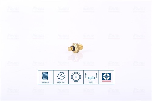 207044 nissens sensor coolant - sensor,,