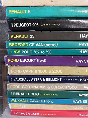 Haynes car manuals - haynes,