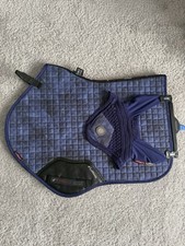 Ink Suede Glacé Saddle Pad