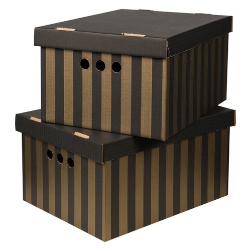 Stylish 2pc decorative storage - 2pc,