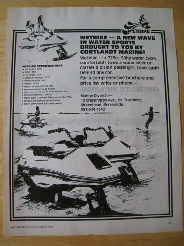 Wetbike watersports cortlandt - watersports,