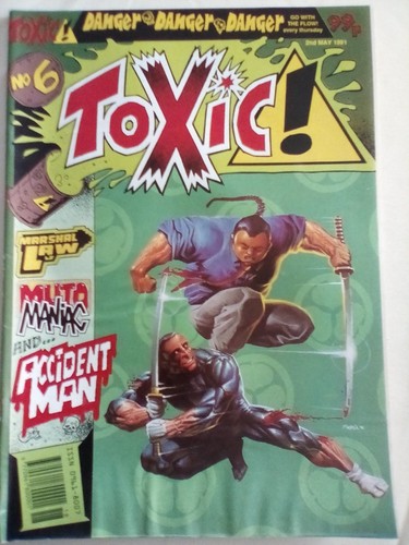 Toxic comic 1991 very - toxic,