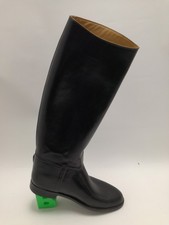 Aigle Coupe Saumur XL Black Riding Boots Size 41 Made in France