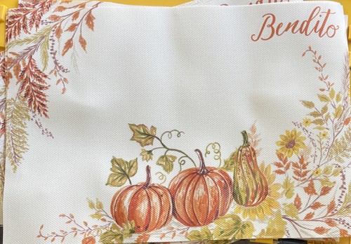 Thanksgiving placemats - 8,