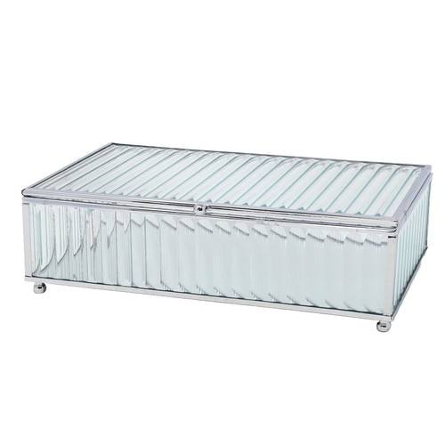 Jewellery box silver - box, large